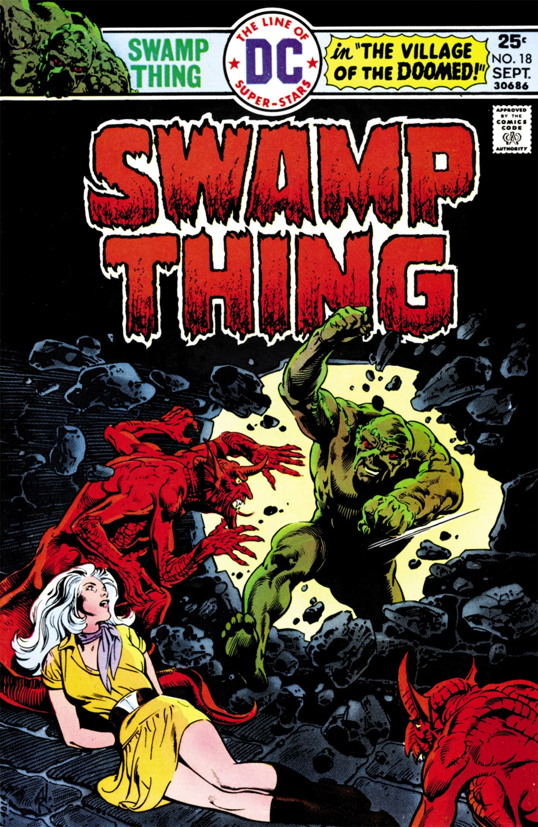 Swamp Thing #18 (DC, 1975 — Cover A) cover